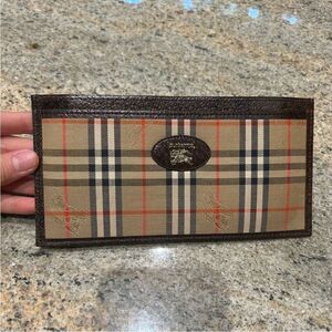 Burberry Single long wallet vintage impeccable